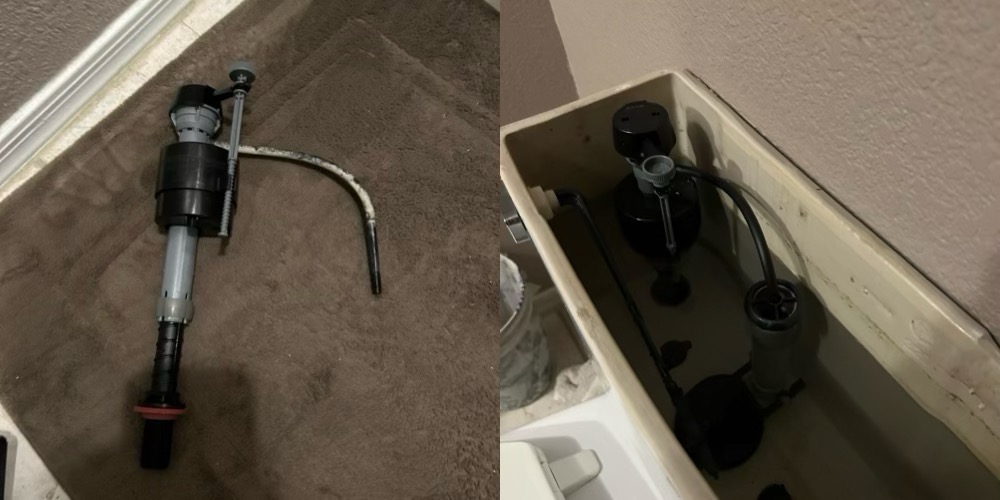 Toilet Valve Install